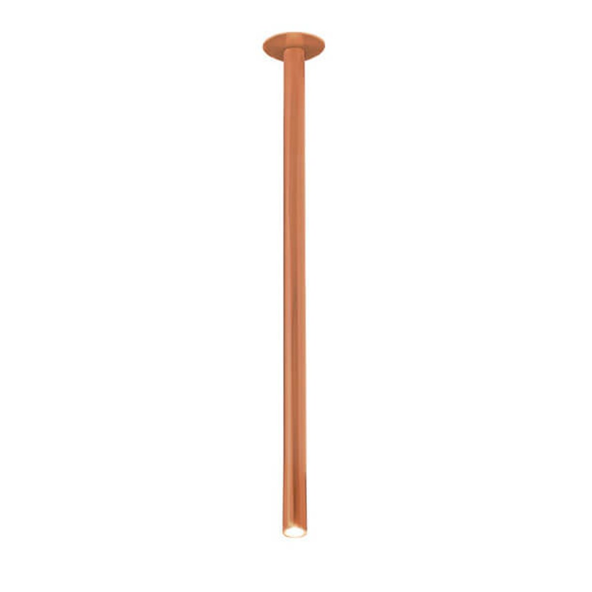 Lampa podłużna sufitowa ALHA 9426 Dohar metalowa tuba miedziana
