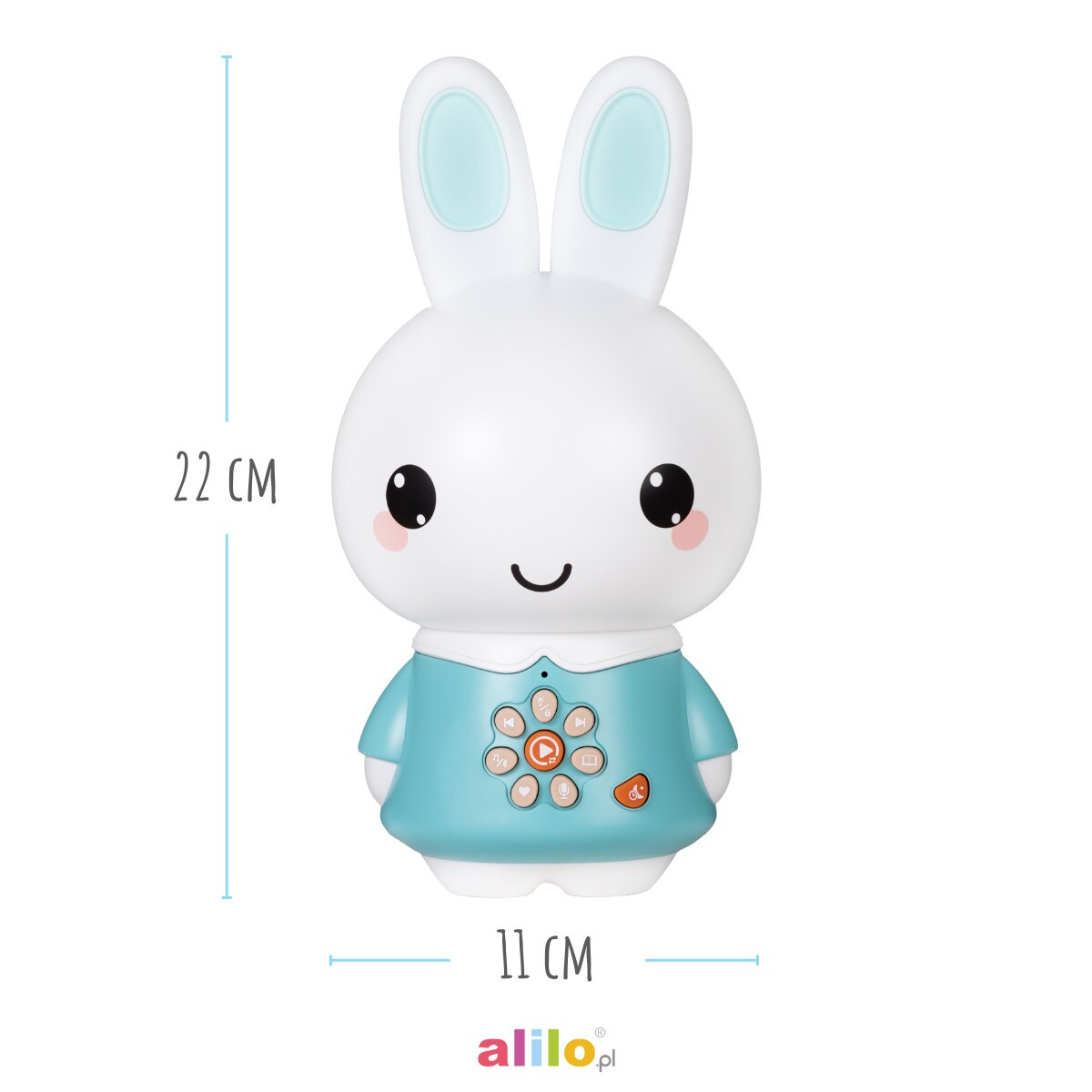 Króliczek Honey Bunny G6PRO - pudrowy róż Alilo