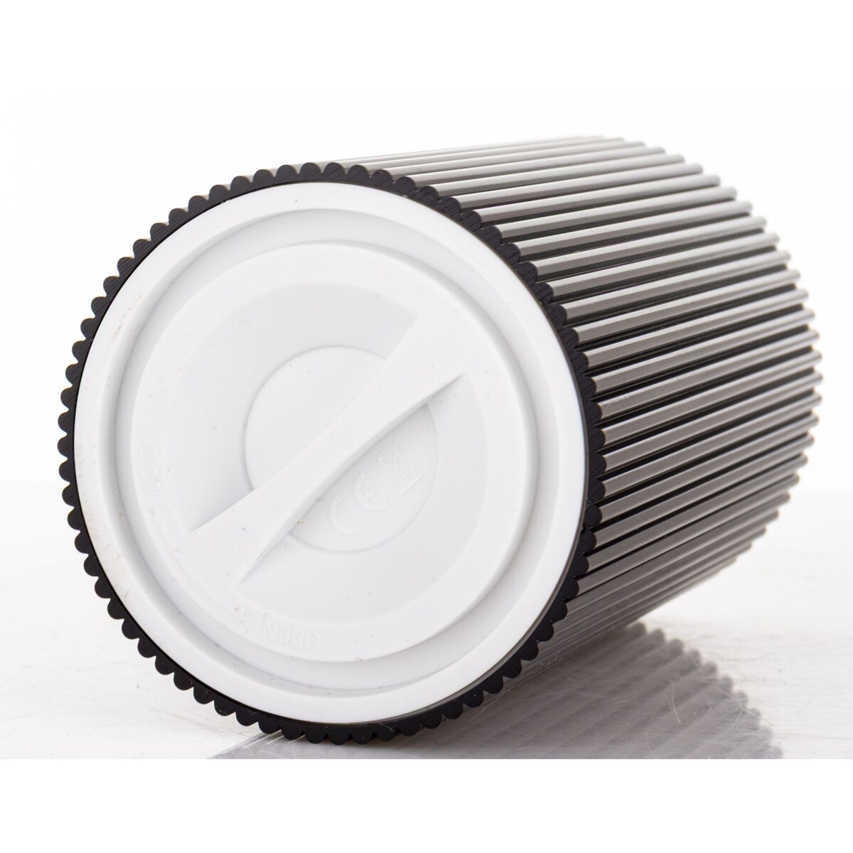 Świeca LED z tworzywa sztucznego14x8x8 cm CANDEL-2 czarna z timerem