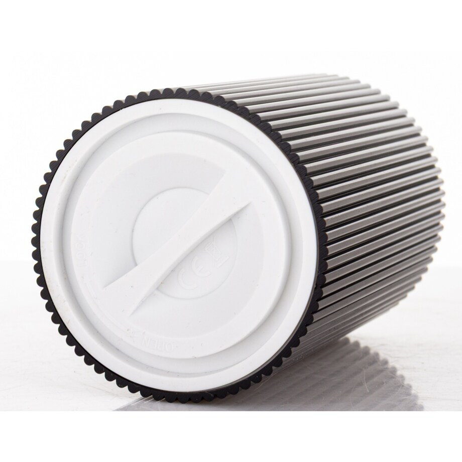 Świeca LED z tworzywa sztucznego14x8x8 cm CANDEL-2 czarna z timerem