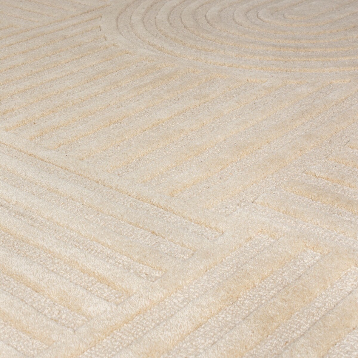 Dywan Wełniany Solace Zen Garden Natural 200x290