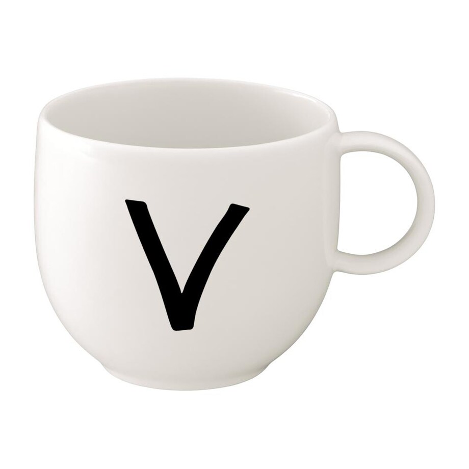 Kubek z literą V Letters, 300 ml, Villeroy & Boch