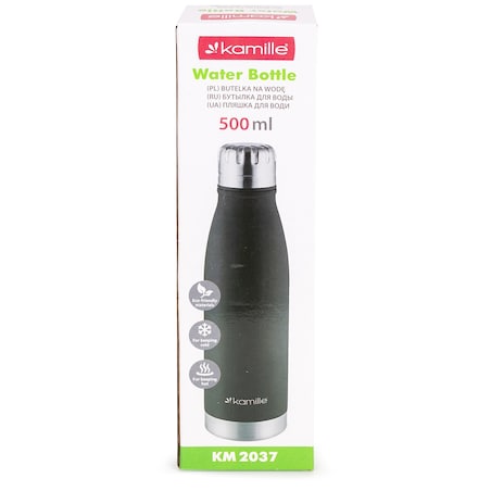 Kubek termiczny na kawę w kształcie butelki 500ml KAMILLE
