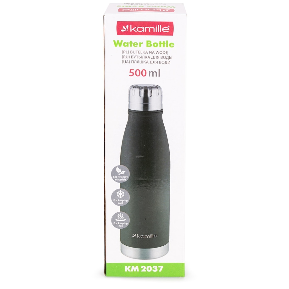 Kubek termiczny na kawę w kształcie butelki 500ml KAMILLE