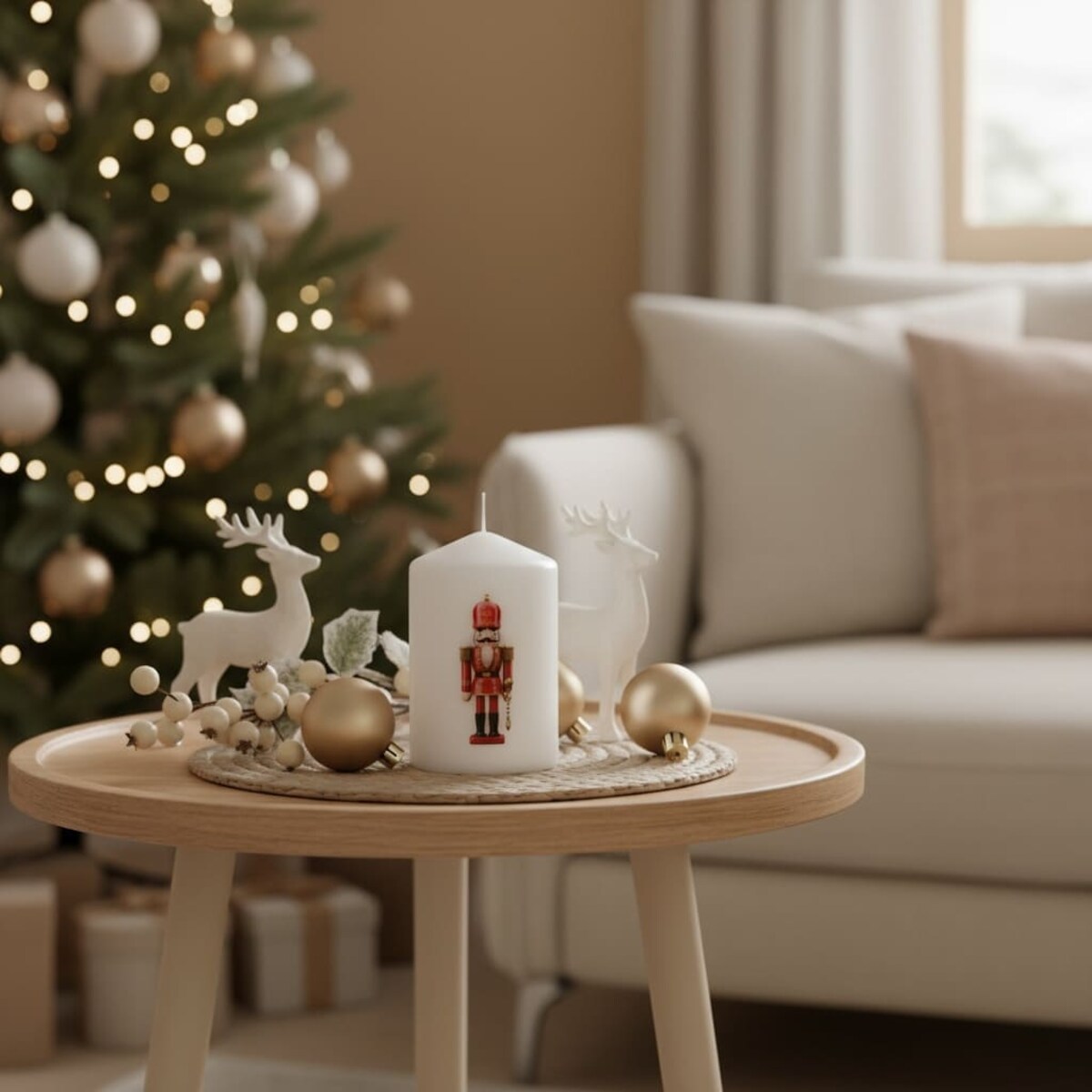 Świeca świąteczna – Dziadek do Orzechów, idealna na prezent