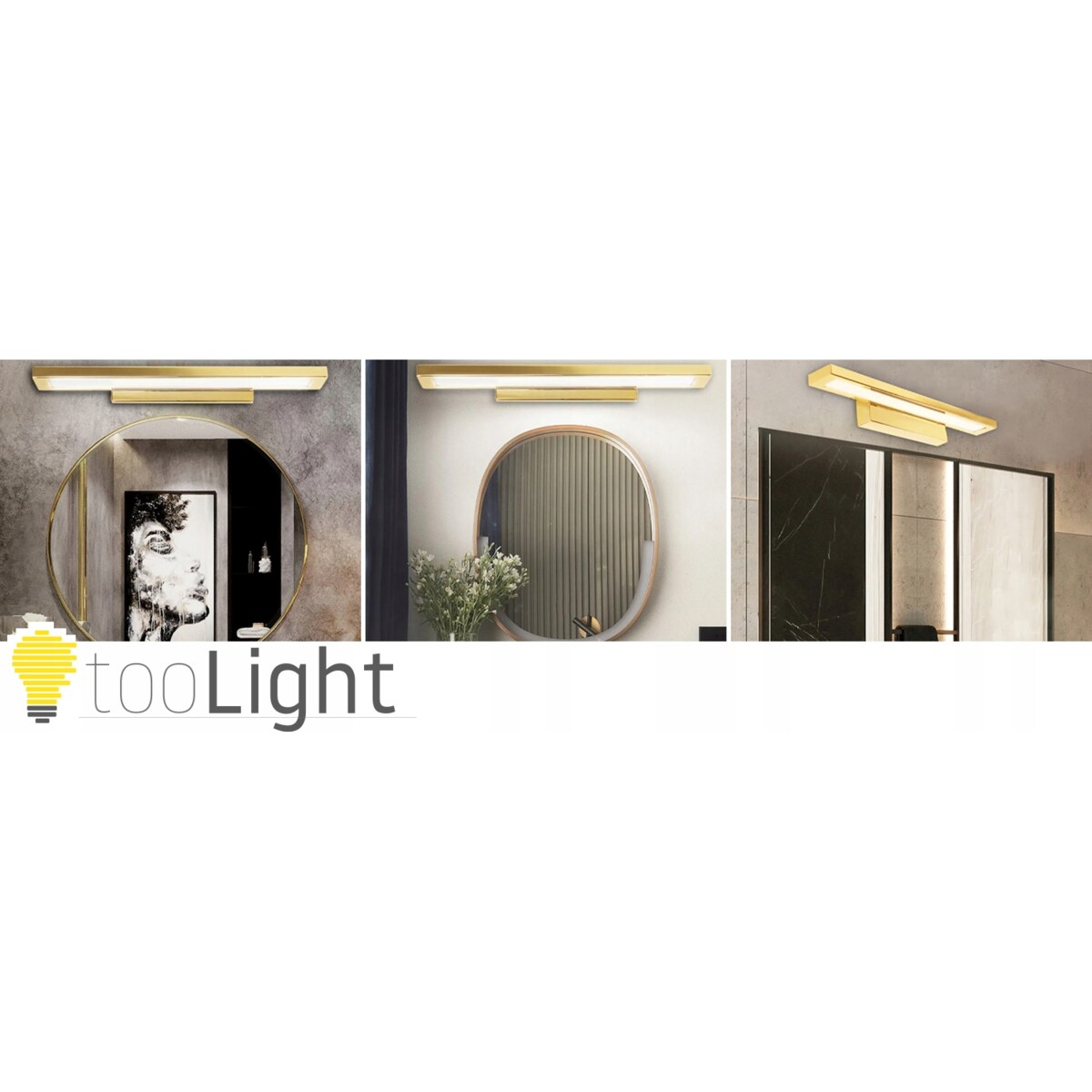 Lampa Kinkiet Led Gold 80Cm App838-1W Toolight