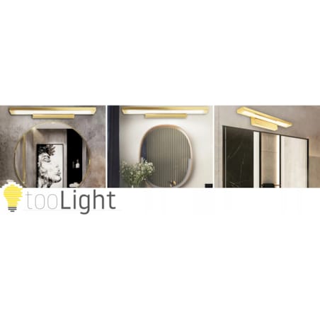 Lampa Kinkiet Led Gold 80Cm App838-1W Toolight