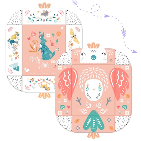 Mata edukacyjna interaktywna Nukido dla dzieci 3w1