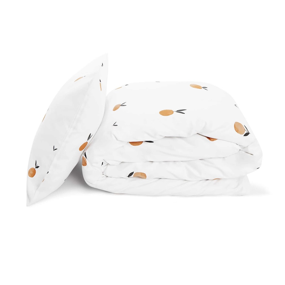 Pościel Mandarynki 160/200 + 2 x 50/60 cm