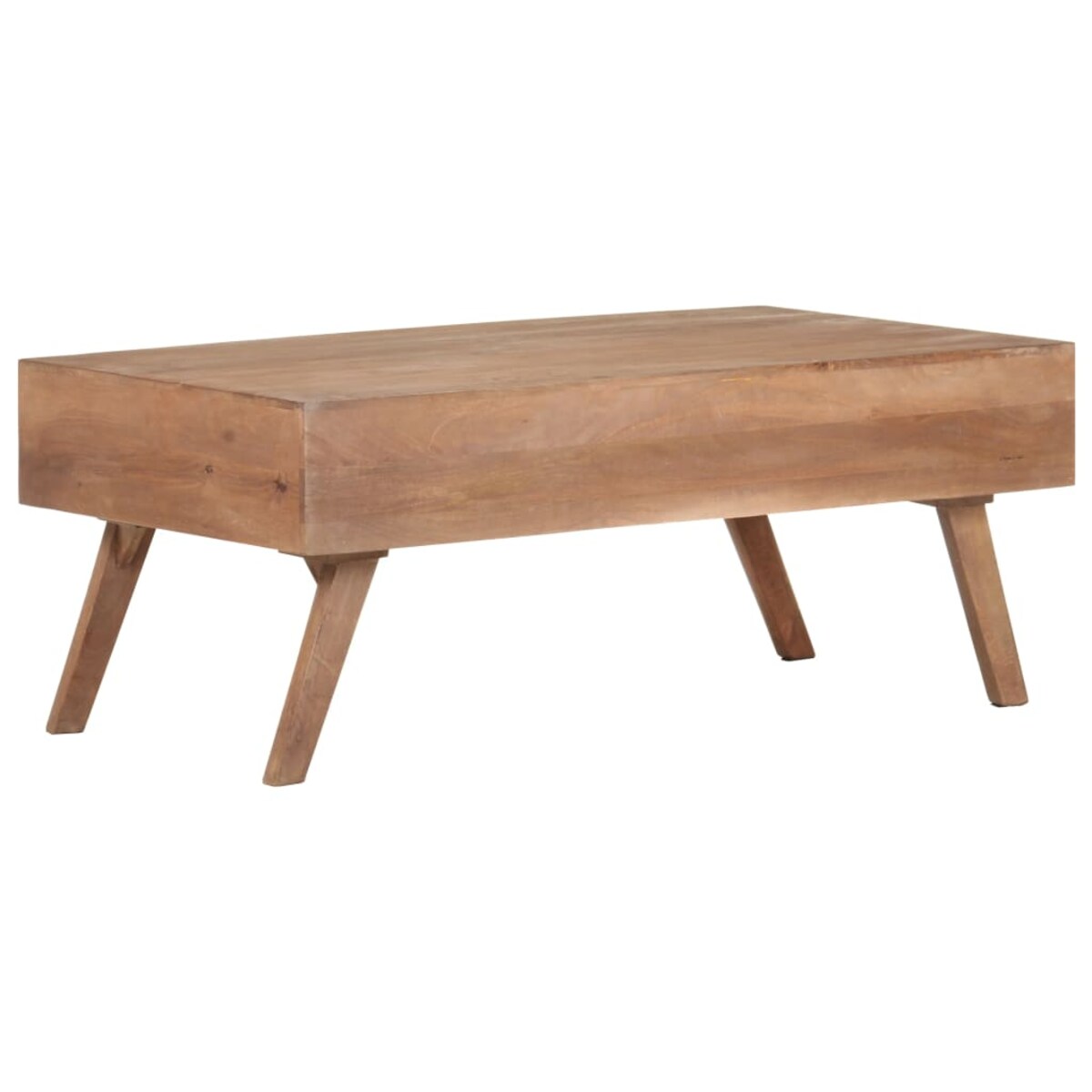 vidaXL Stolik kawowy, 100 x 60 x 40 cm, lite drewno mango