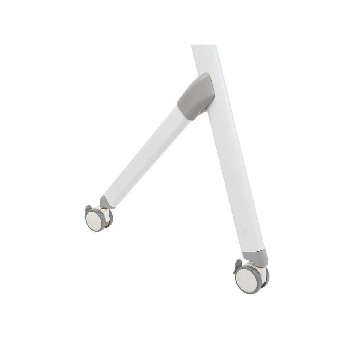 Składane biurko BENDI Biały 120 cm 60 cm Z kółkami