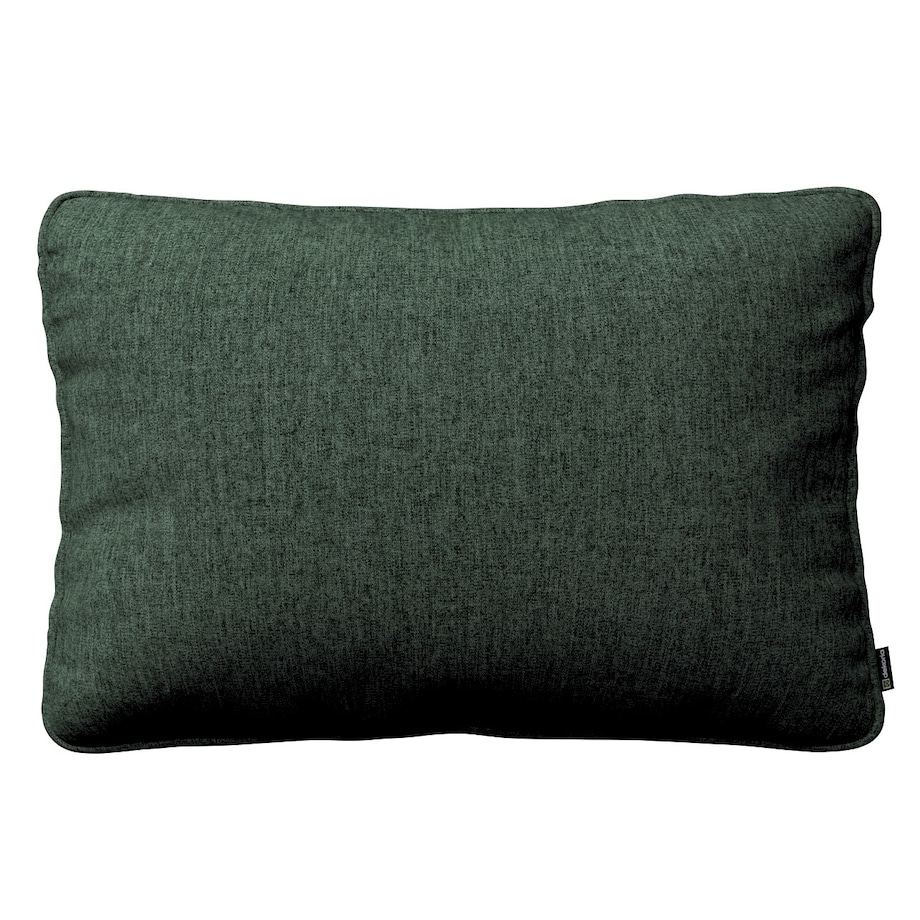 Poszewka Gabi na poduszkę prostokątna 60x40 leśna zieleń szenil