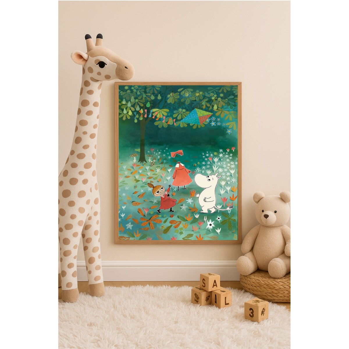 Poster Story, Plakat, Obraz - Muminki No6, wymiary 50 x 70 cm