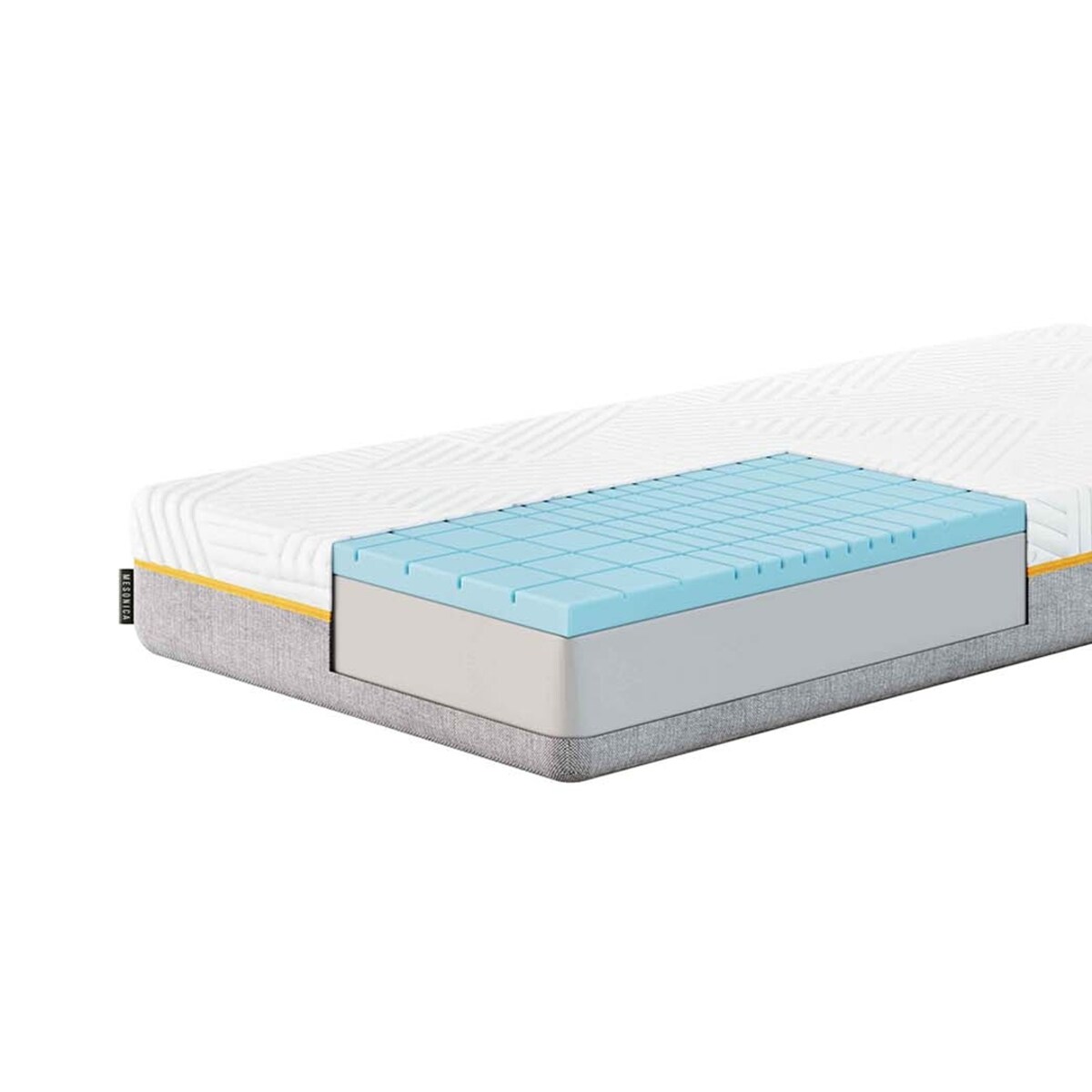 Mesonica Jaune - Materac piankowy 100x200 wys.: 23 cm