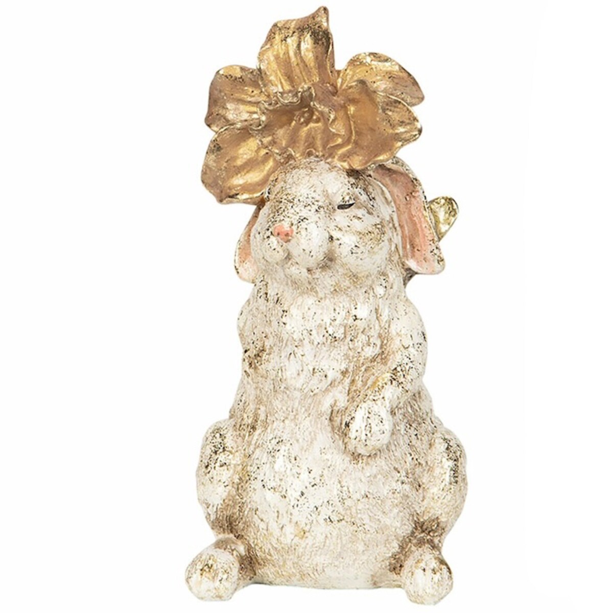 ZAJĄC WIELKANOCNY FIGURKA MAŁY KRÓLIK ZAJĄCZEK DEKORACJA NA WIELKANOC 15cm