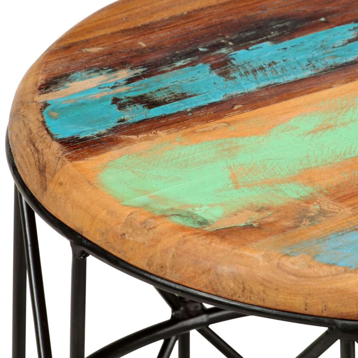 vidaXL Stoliki kawowe, 2 szt., lite drewno z odzysku