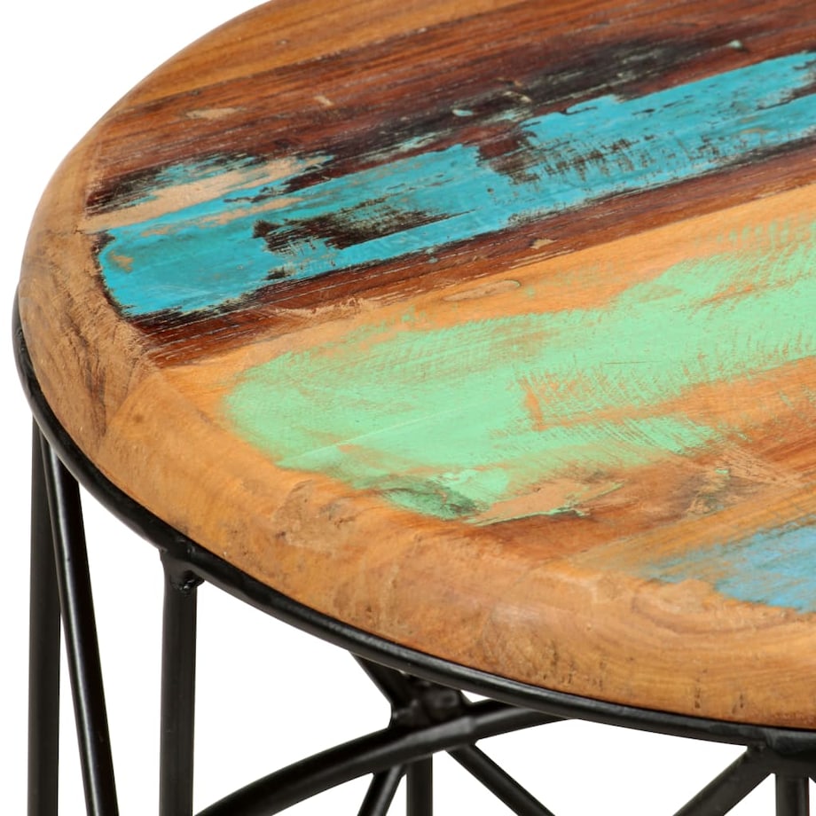 vidaXL Stoliki kawowe, 2 szt., lite drewno z odzysku