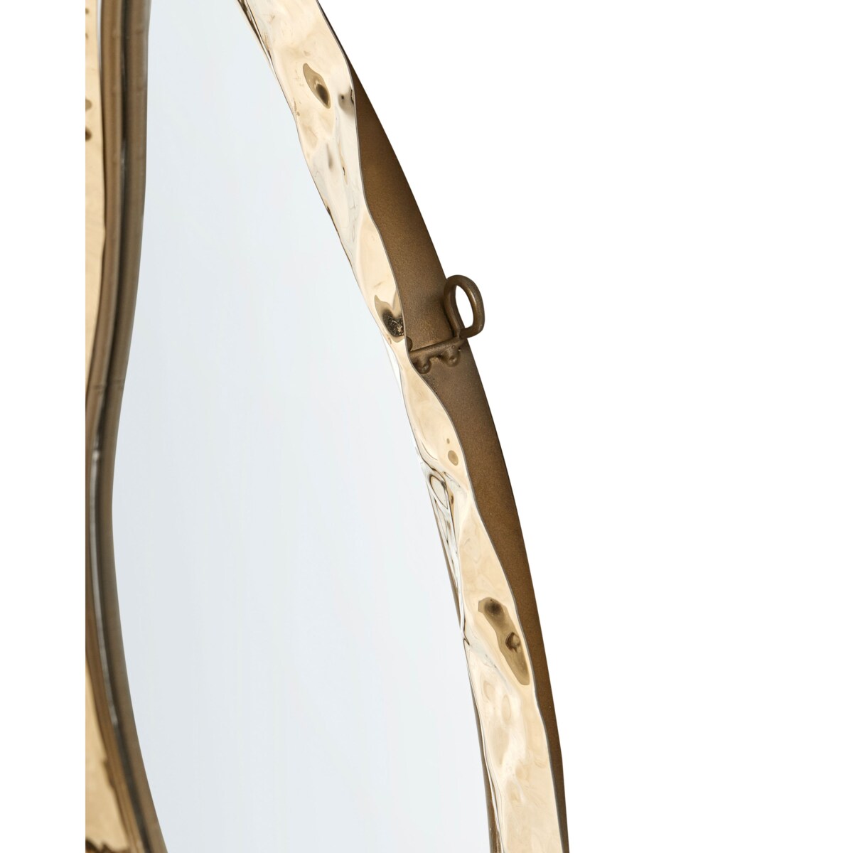 Lustro ścienne JOSSIGNY 52 cm 79 cm Złoty