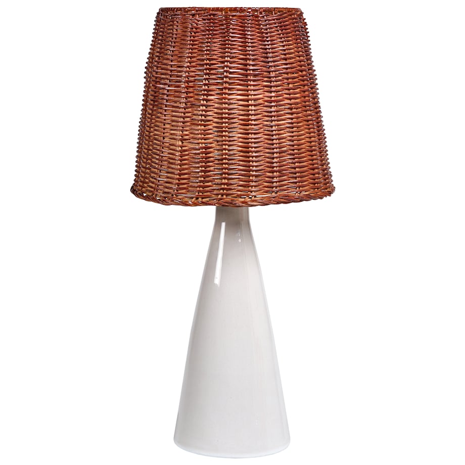 Lampa stołowa MADURU Ceramika Biały