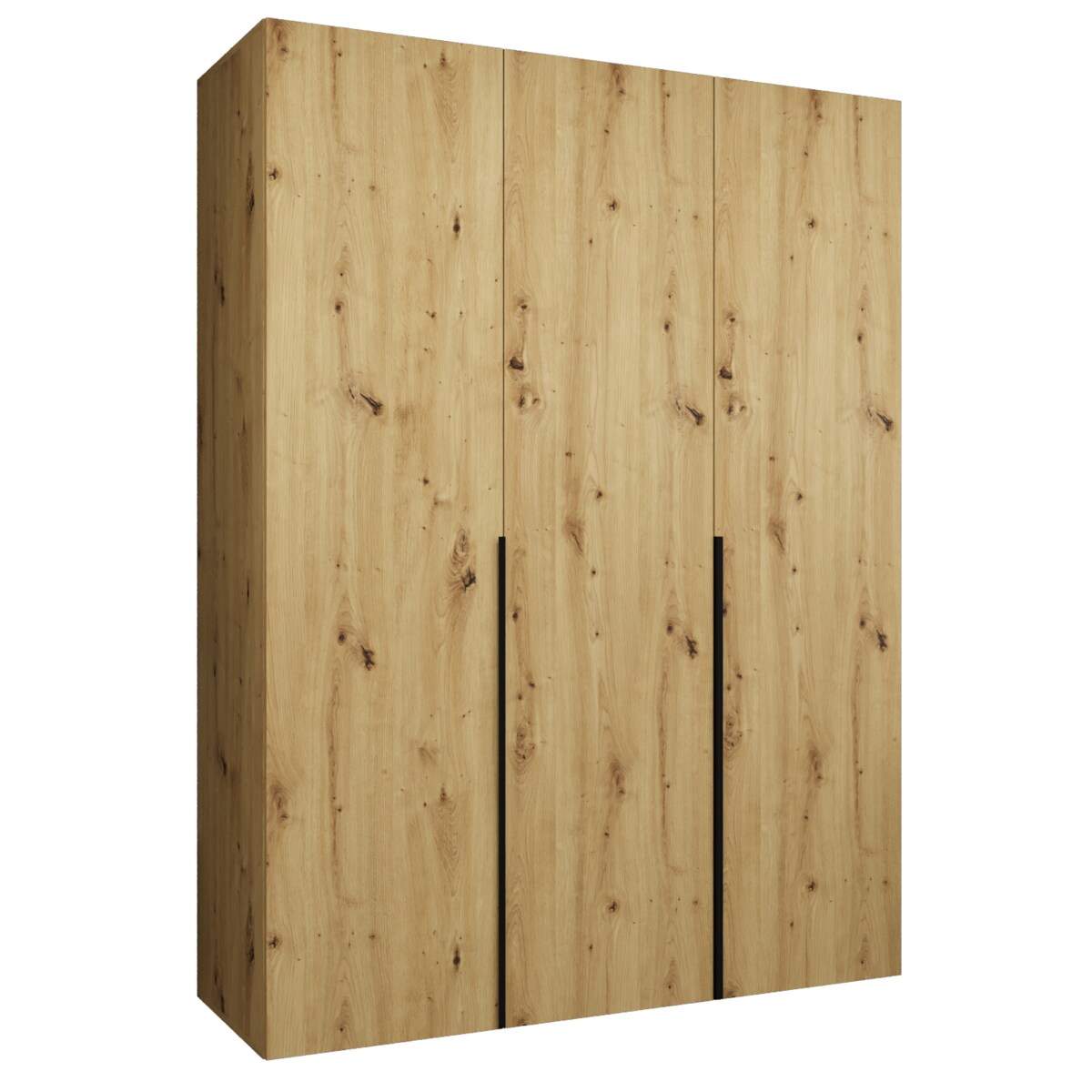 Szafa uchylna otwierana ALICANTE 1 150 wys. 202 cm Artisan + u. Czarny