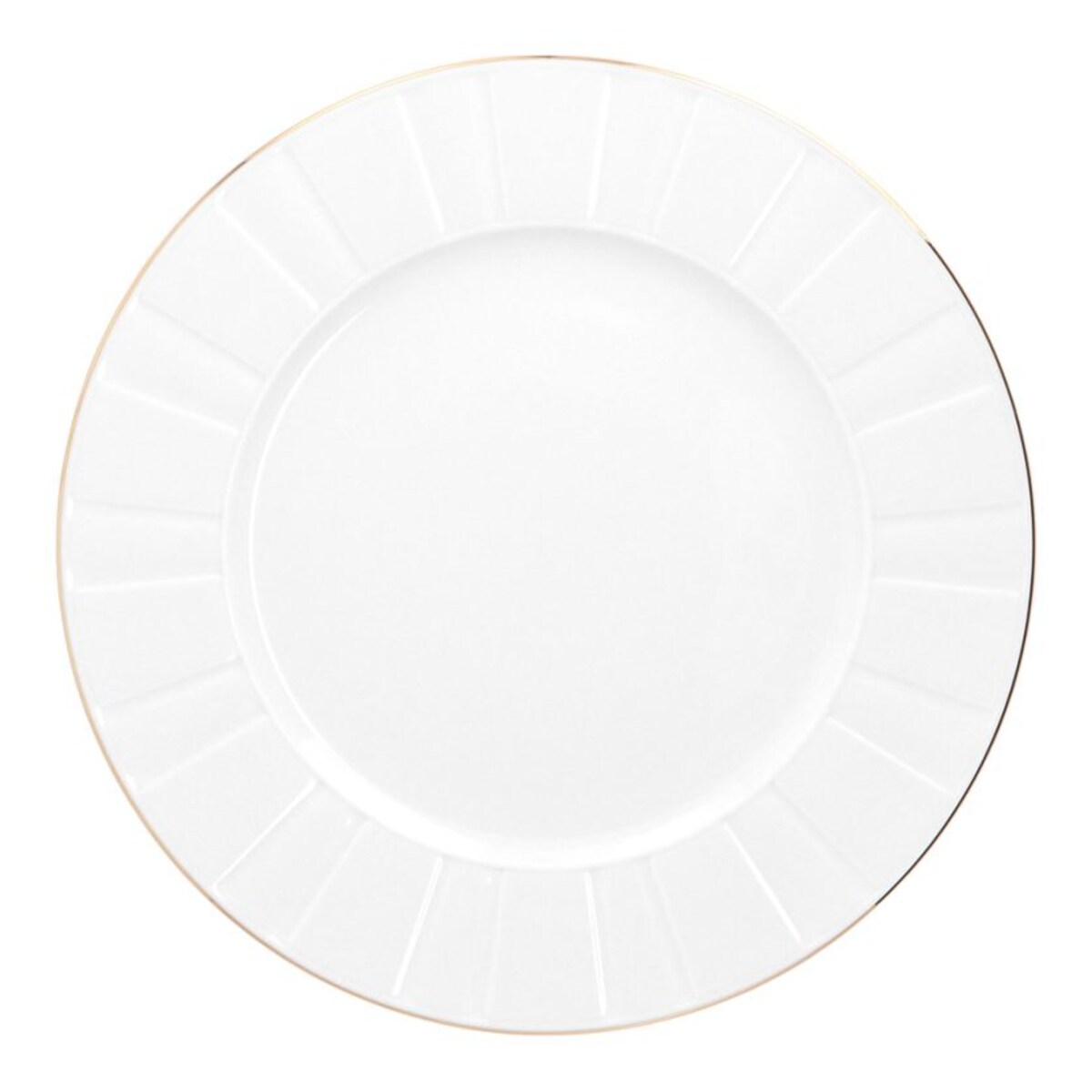 Talerz płytki 27 cm Oktawa Złota 3610