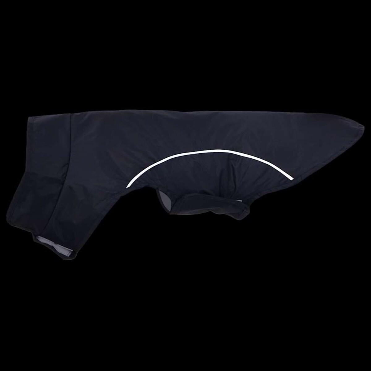 vidaXL Płaszcz przeciwdeszczowy dla psa z odblaskowymi paskami