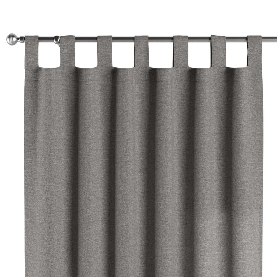 Zasłona na szelkach 1 szt. 130x260 szary
