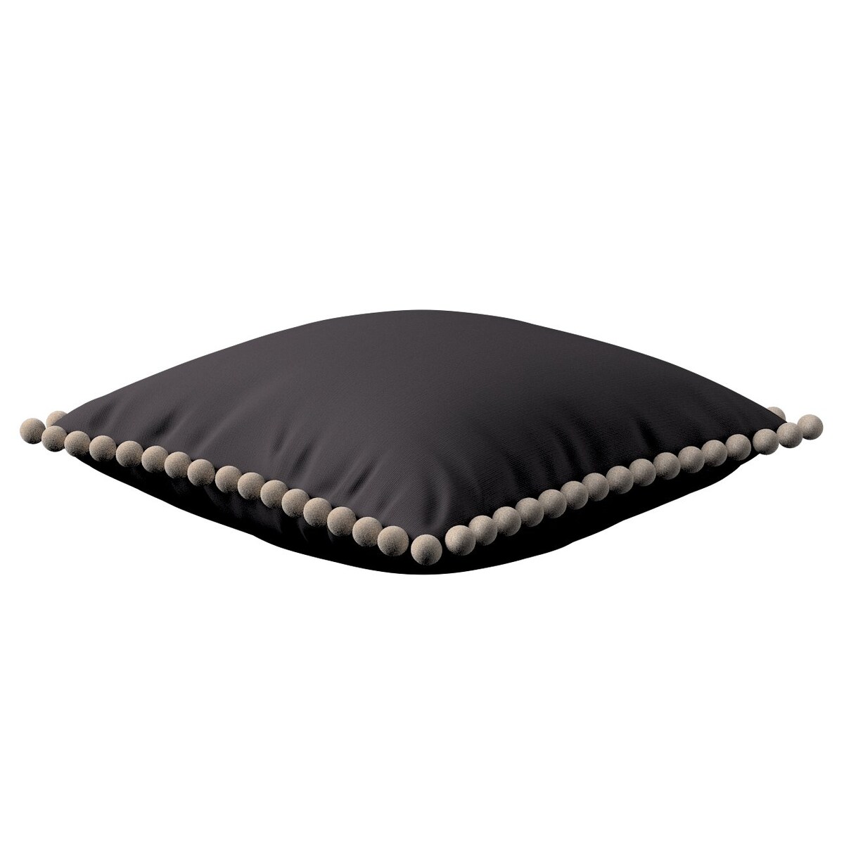 Poszewka Wera na poduszkę 45x45 Black (czarny)