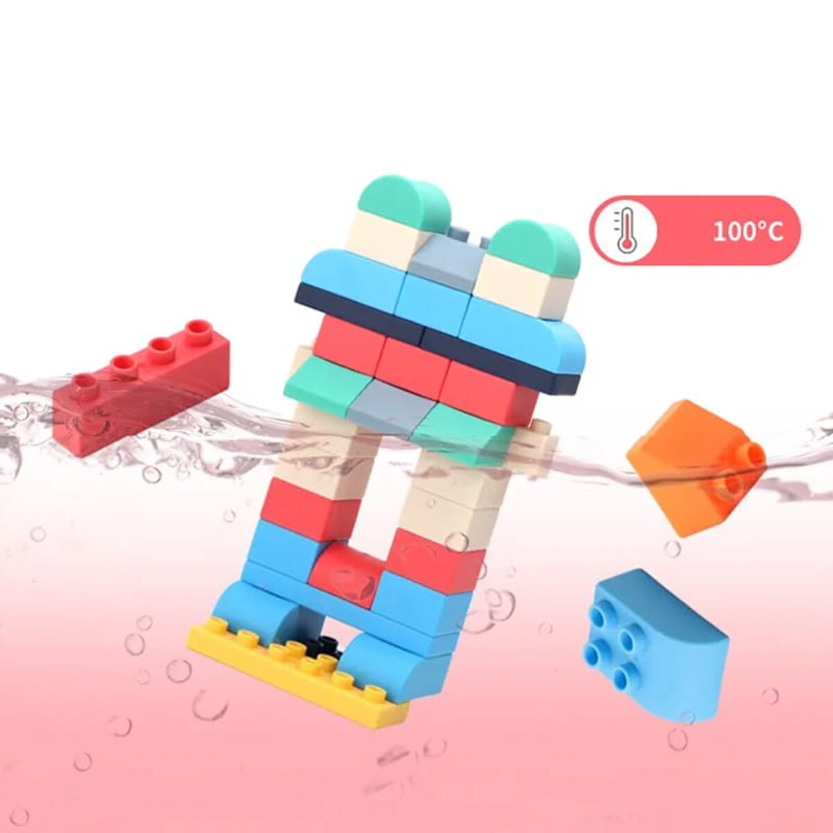 SOFT blocks - miękkie klocki konstrukcyjne 60 elementów