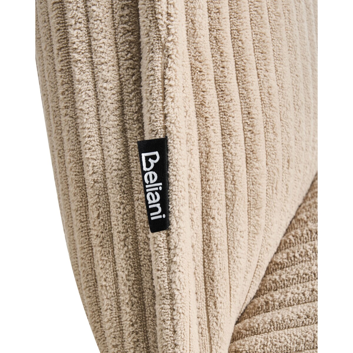 Zestaw 2 foteli BJASTA Sztruks Beżowy