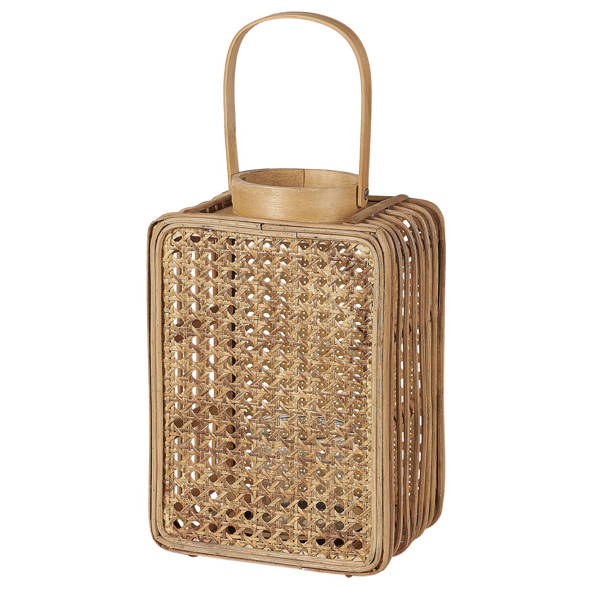 Lampion rattanowy 28 cm naturalny BANTUL