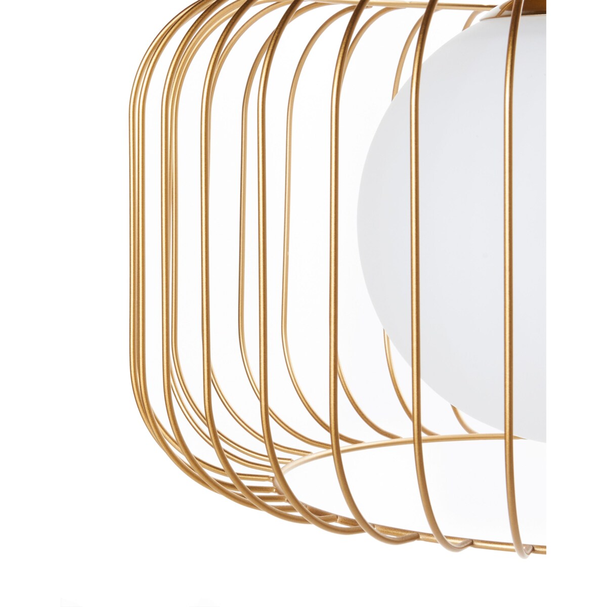 Lampa wisząca BAIROA Metal Złoty