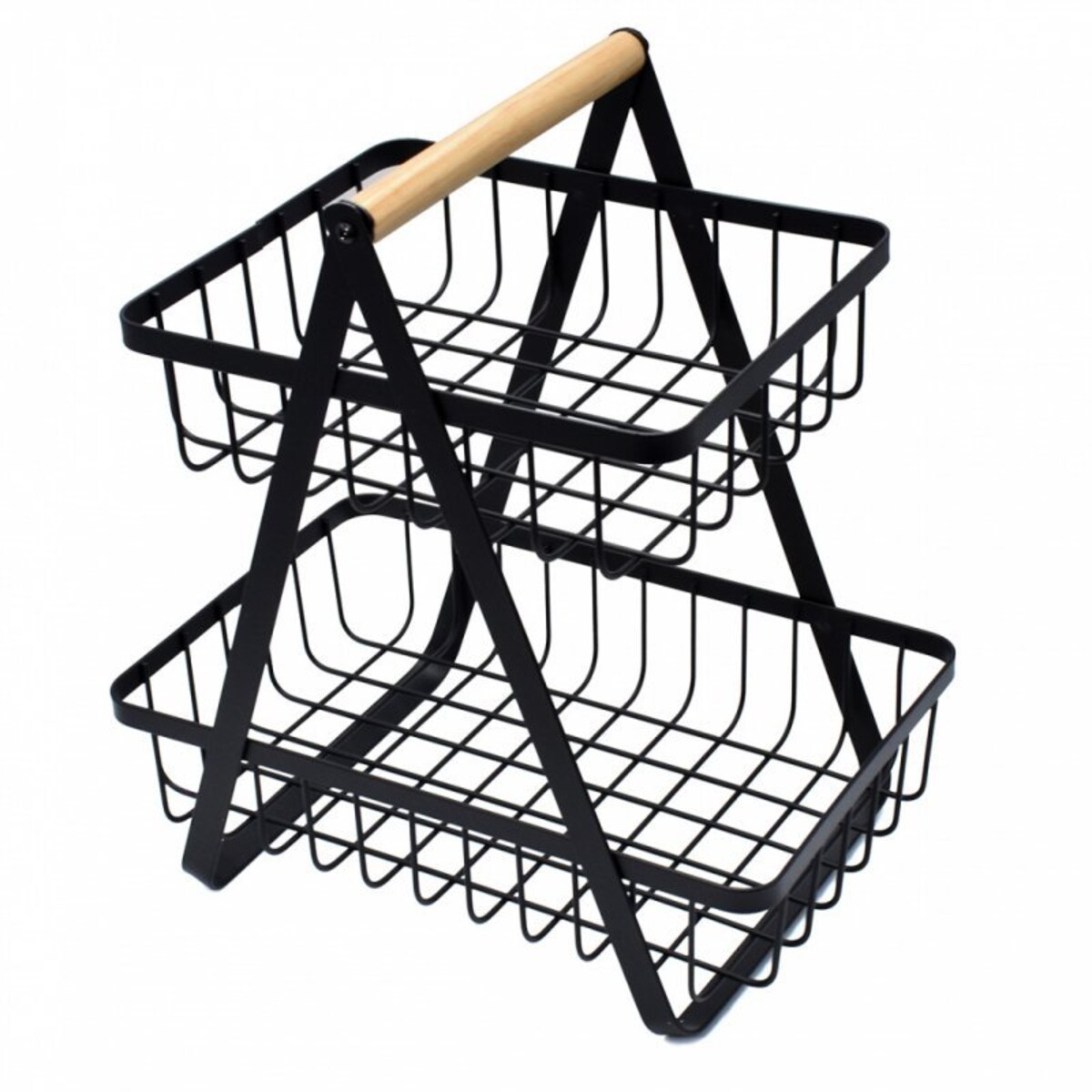 Koszyk Piętrowy Na Owoce Przyprawy Loft 3063