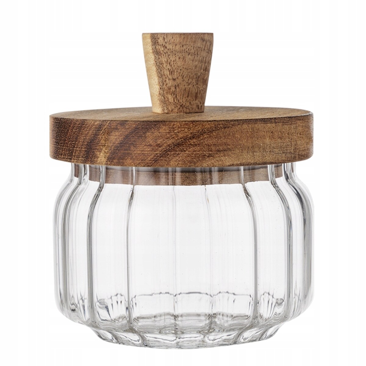 POJEMNIK 250 ml kuchenny na cukier cukierniczka przyprawy żywność akacjowy