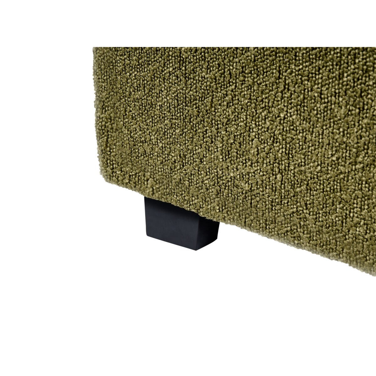 Łóżko Boucle VAUCLUSE 180 x 200 cm Oliwkowy