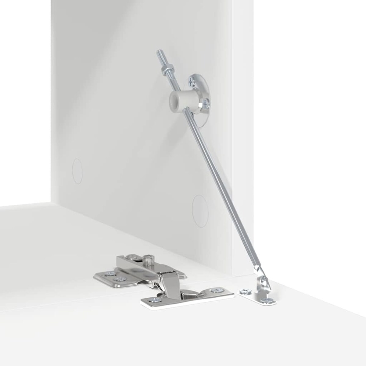 vidaXL Zestaw 4 szafek telewizyjnych, biały