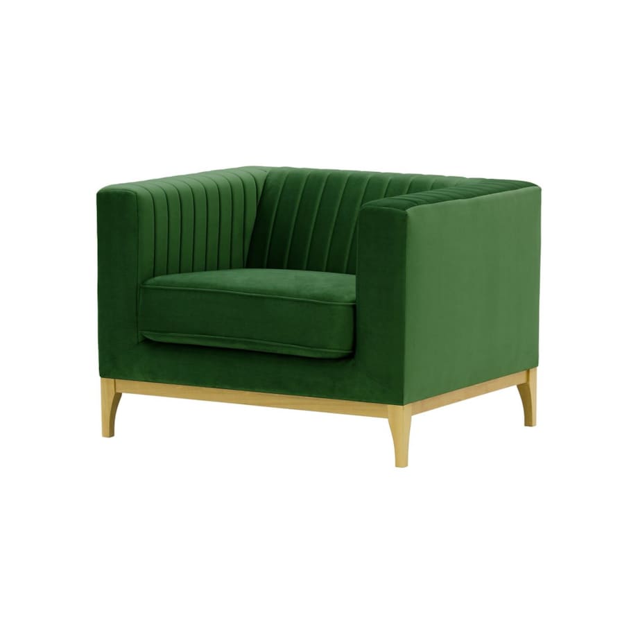 Fotel Slender Wood-Velluto 10-like oak