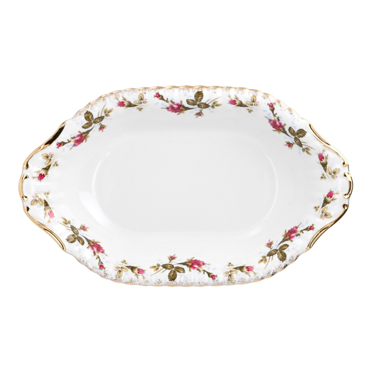 Półmisek do ryb 33 cm Iwona Złota Róża B013