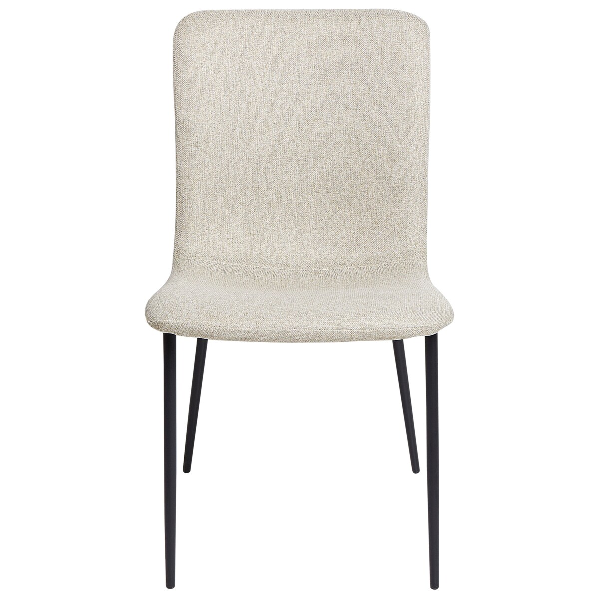 Krzesło do jadalni Zestaw 4 Jasnobeżowy GLENDIVE