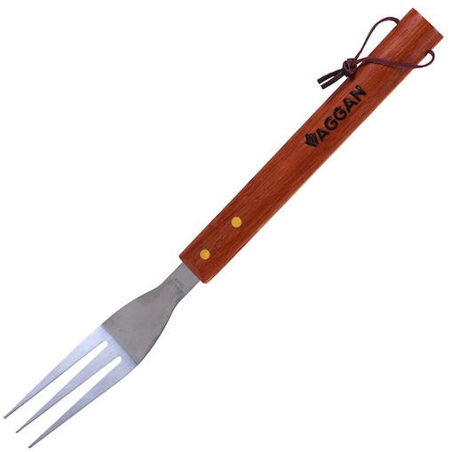 Widelec do grillowania ze stali nierdzewnej, 39 cm, BBQ
