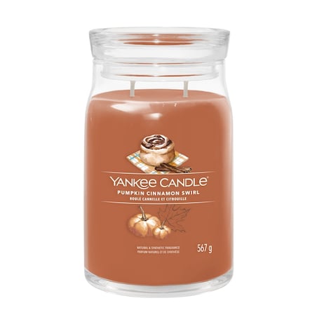 YC SIG.- Świeca duża PUMPKIN CINNAMON SWIRL
