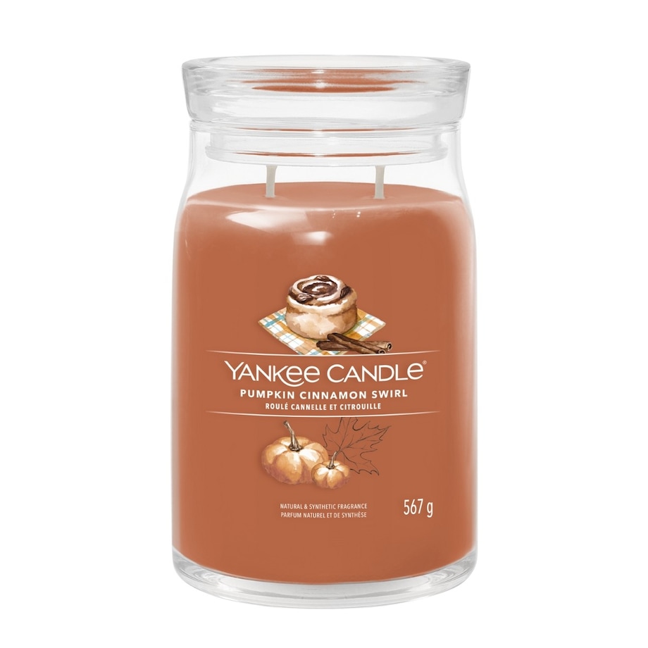 YC SIG.- Świeca duża PUMPKIN CINNAMON SWIRL