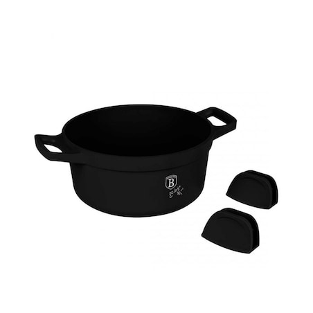 Garnek z pokrywką 20cm BerlingerHaus BH-1456 Black Rose Collection