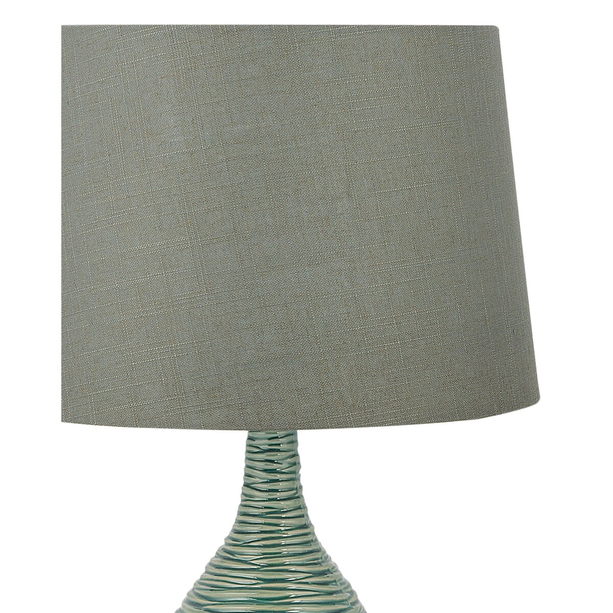 Lampka nocna ceramiczna zielona ATSAS