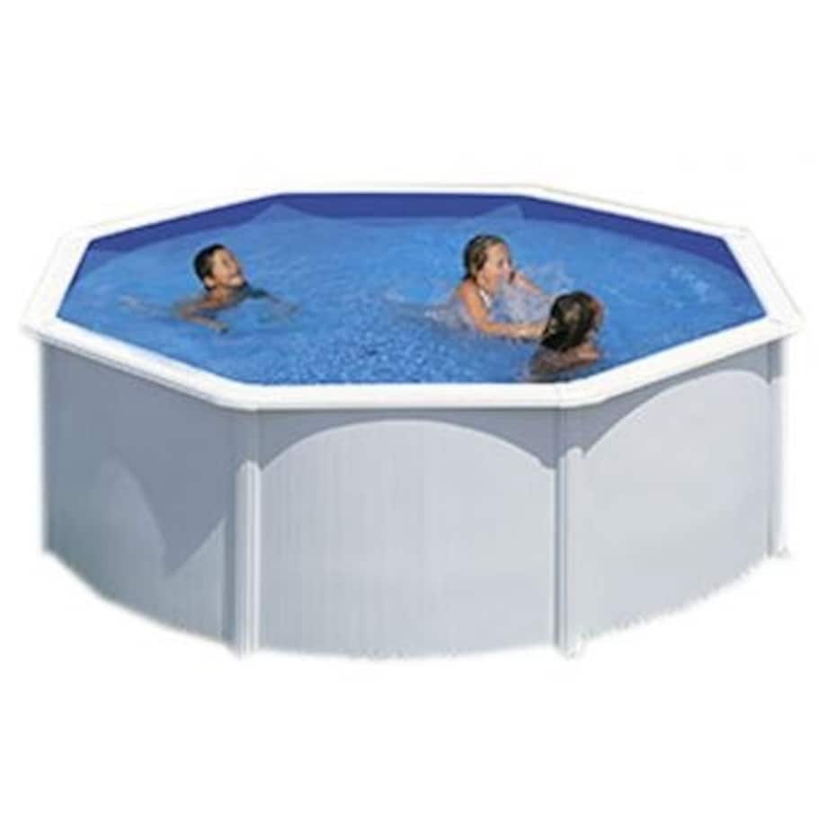 Basen ogrodowy stalowy Fidji aqua 460x120 cm GRE