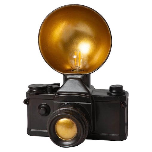 Dekoracyjna lampka stołowa Extravaganza 34546/21/30 Lucide czarny złoty