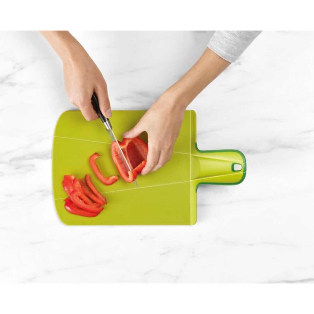 Deska Chop2Pot (zielona) Duo Joseph Joseph