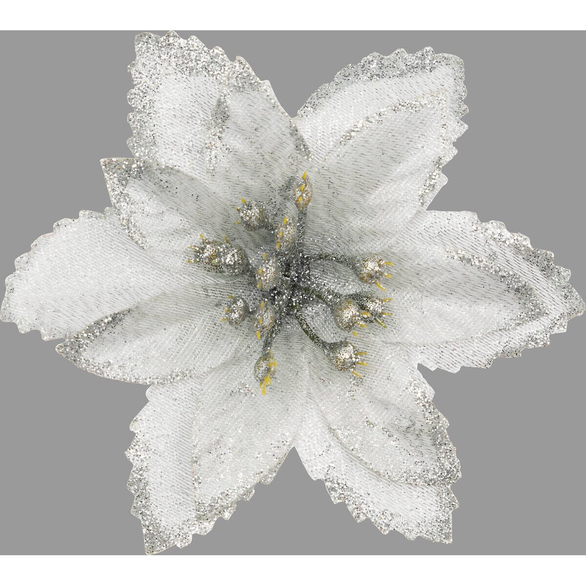 Obrączki na serwetki, gwiazda betlejemska, 2 sztuki