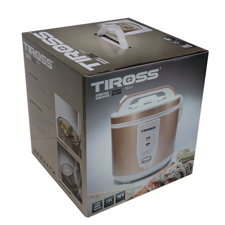 Tiross garnek do gotowania ryżu 1.8l 700w TS998