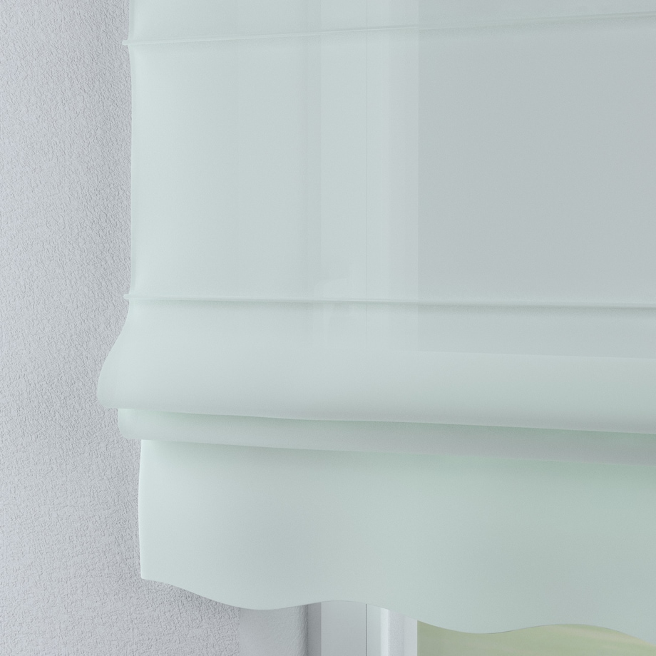 Roleta rzymska Florencja 120x170 prześwitujący, pastelowa mięta